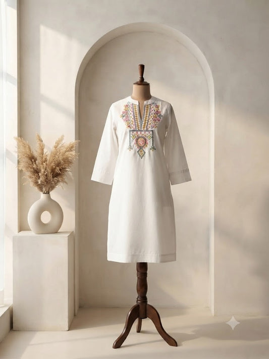 WHITE MIRAGE CO-ORD SET-0021