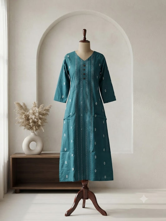 EXECUTIVE TEAL BLUE COORDSET-0141