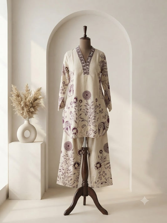PETAL & PLUM COORD SET-0070