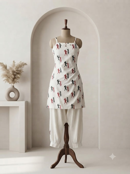 WARLI WHISPERS CO-ORD SET - 0017