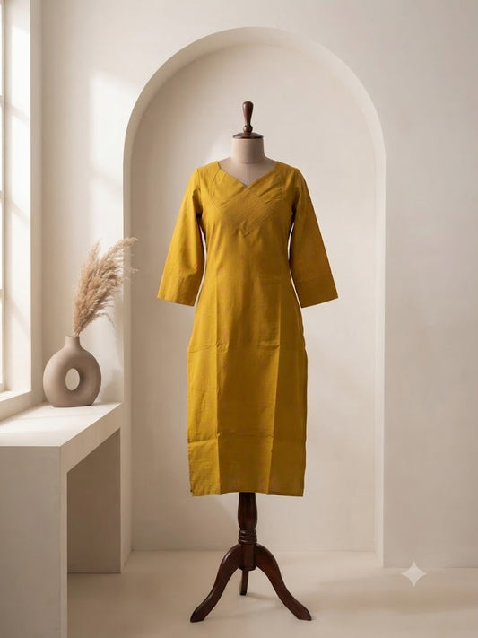 EXECUTIVE YELLOW COORDSET-0110