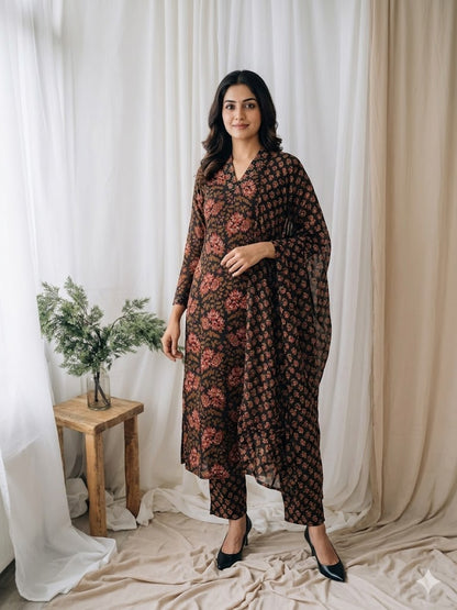 EARTH SONG KURTI SET-1015