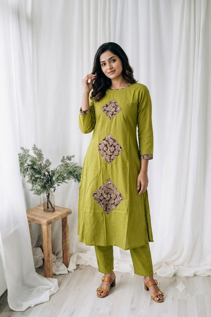 GREEN PATCH COORDSET-0128