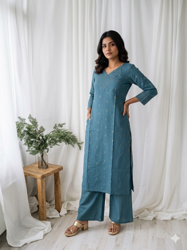 EXECUTIVE BLUE COORDSET-0110