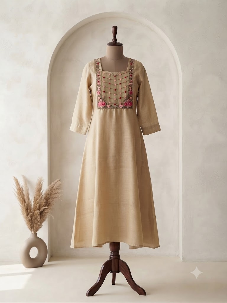 KASAVU PETAL KURTI-6130