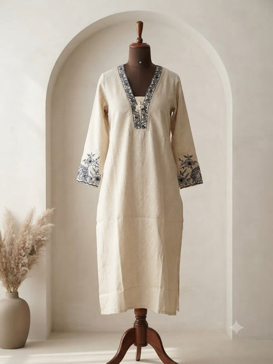 KHADI BLOOM KURTI-6151