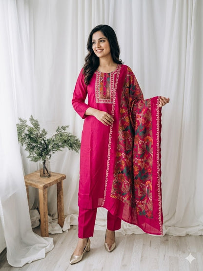 RUBY BLOOM ETHNIC SUIT-1004