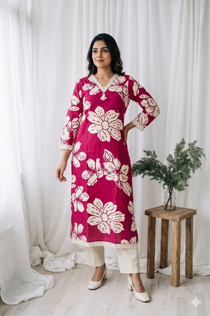PINK PETAL CO-ORD SET-1262