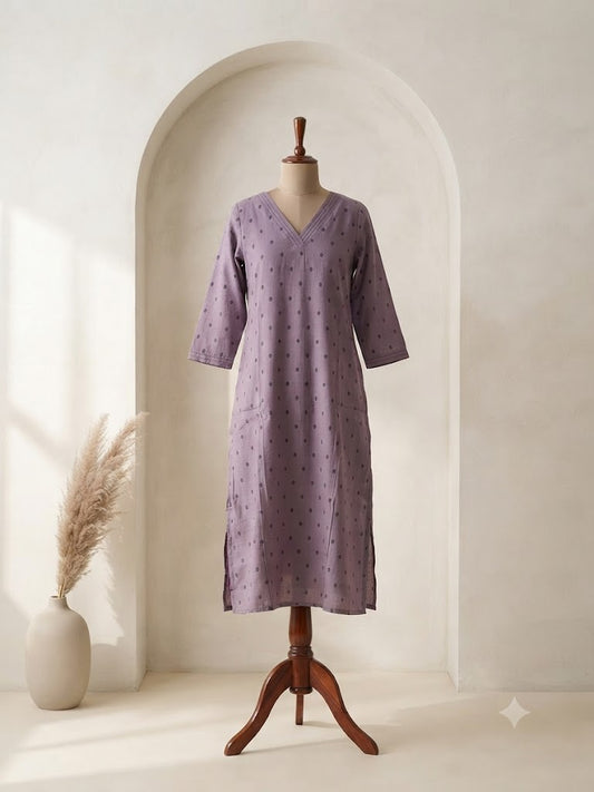 LAVENDER SILK COORDSET-0146