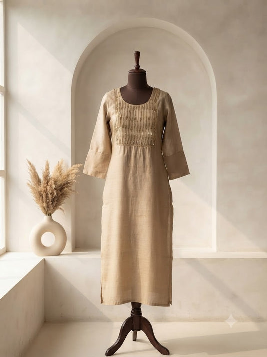 KASAVU BEADS KURTI-6133