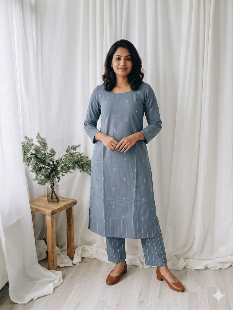 CLASSIC GREY COORD SET-0082
