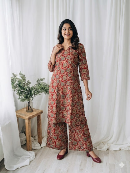 RANG RED COORDSET-0095