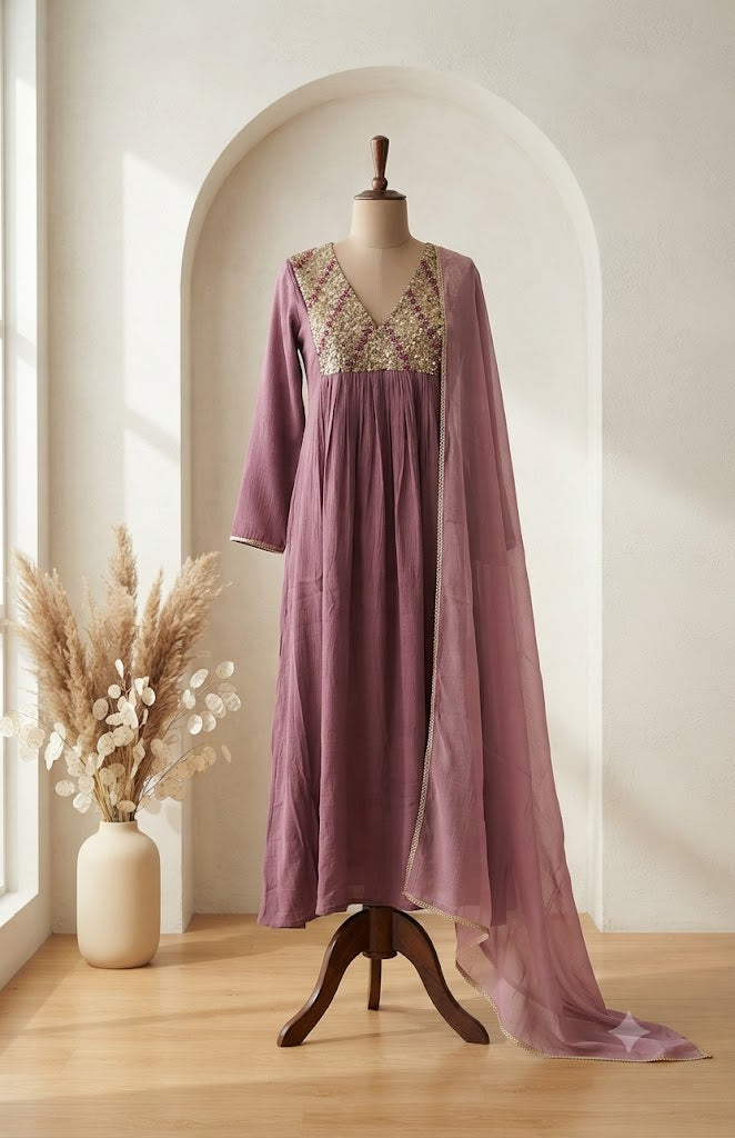 PINK CRUSH ETHNIC SUIT-1799