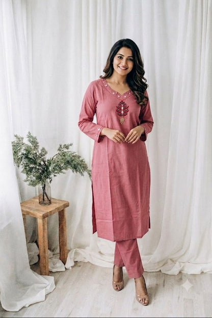 PINK MIRROR COORDSET-0132