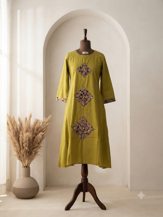 GREEN PATCH COORDSET-0128