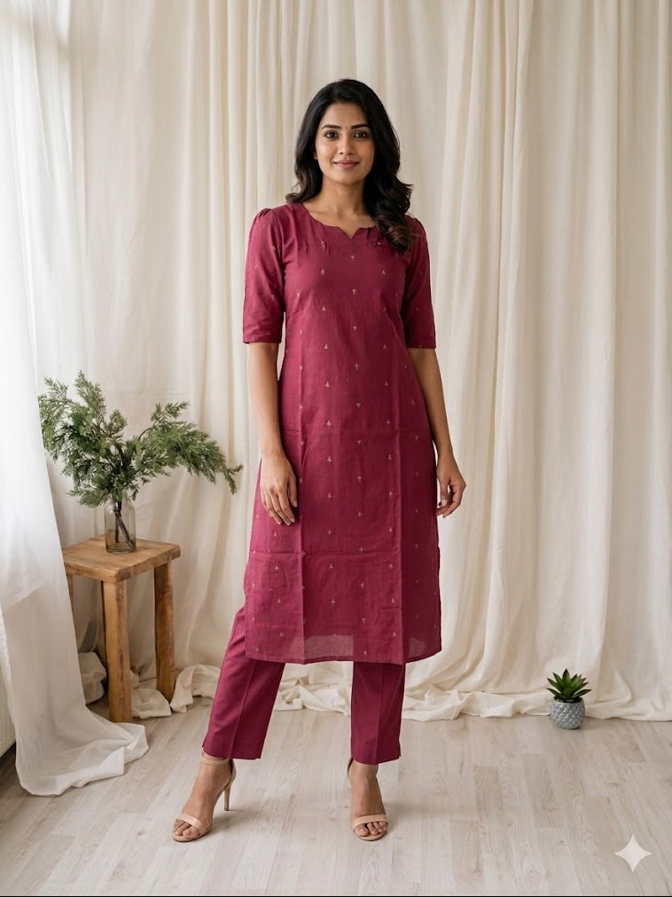 EXECUTIVE PINK CO-ORD SET - 0039