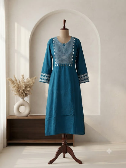 BLUE MIRROR COORDSET-0129