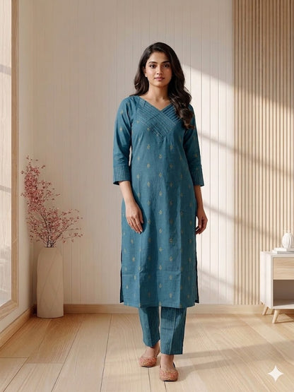 EXECUTIVE BLUE COORDSET-0110