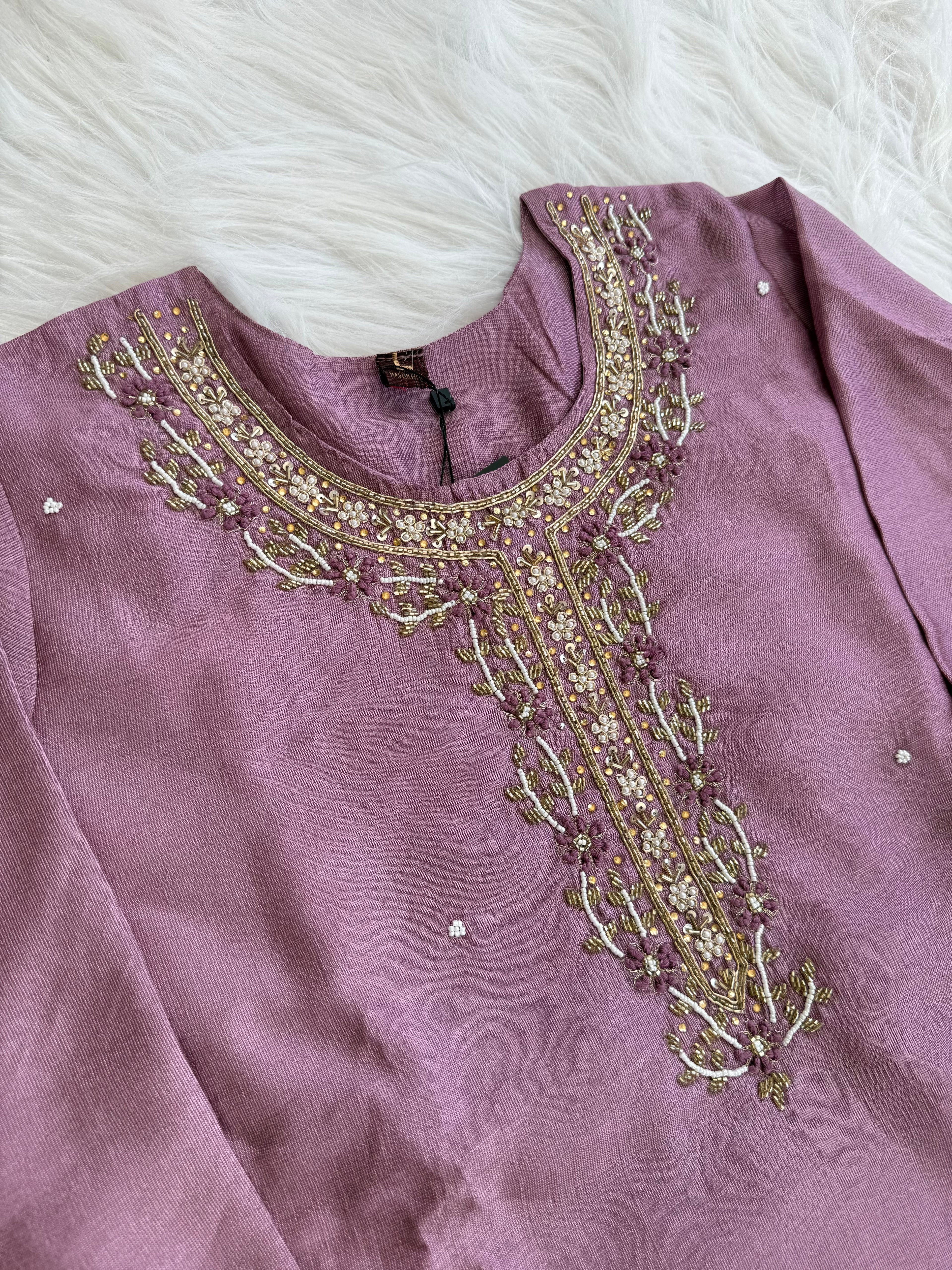 LILAC BLOSSOM ETHNIC SUIT