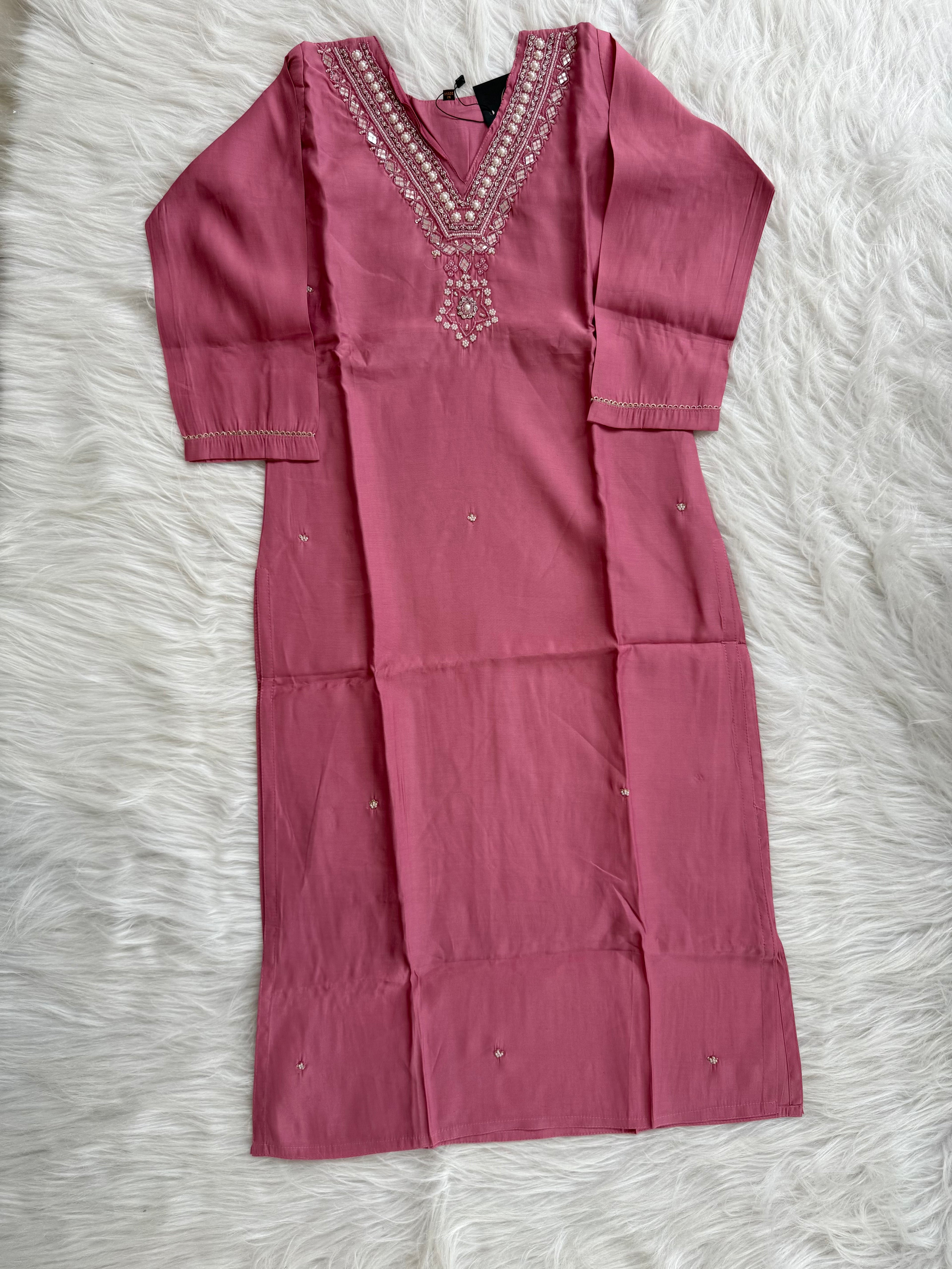 BLUSH ELEGANCE ETHNIC SUIT