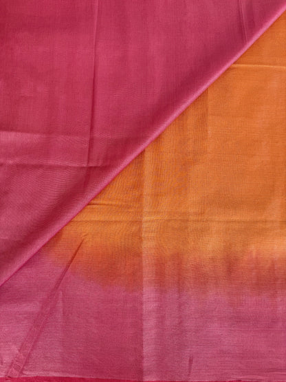 TARANGINI ORANGE SAREE-8019