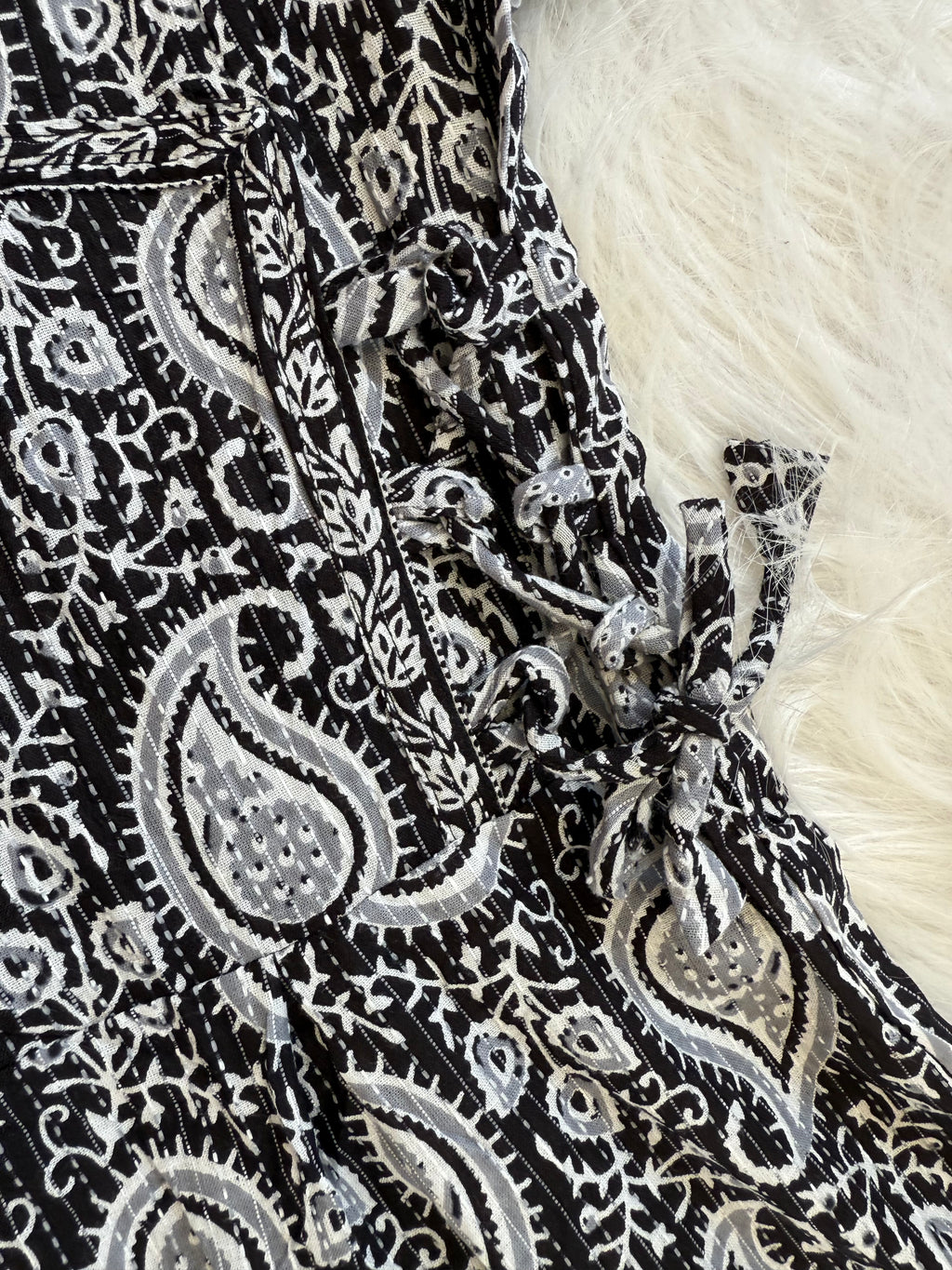 BLACK HERITAGE KURTI-5012