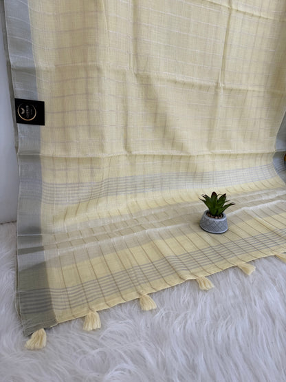 TARUNIKA YELLOW SAREE-8002