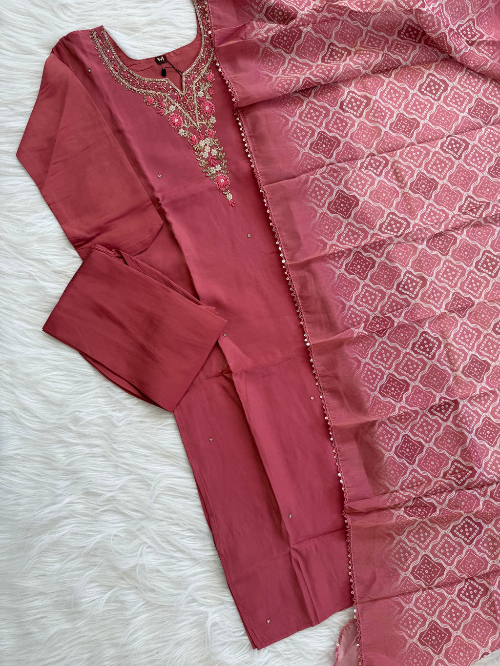 BLUSH GLOW ETHNIC SUIT-1189