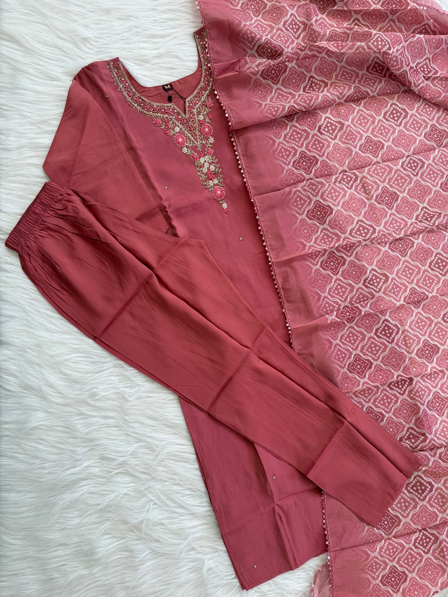 BLUSH GLOW ETHNIC SUIT-1189