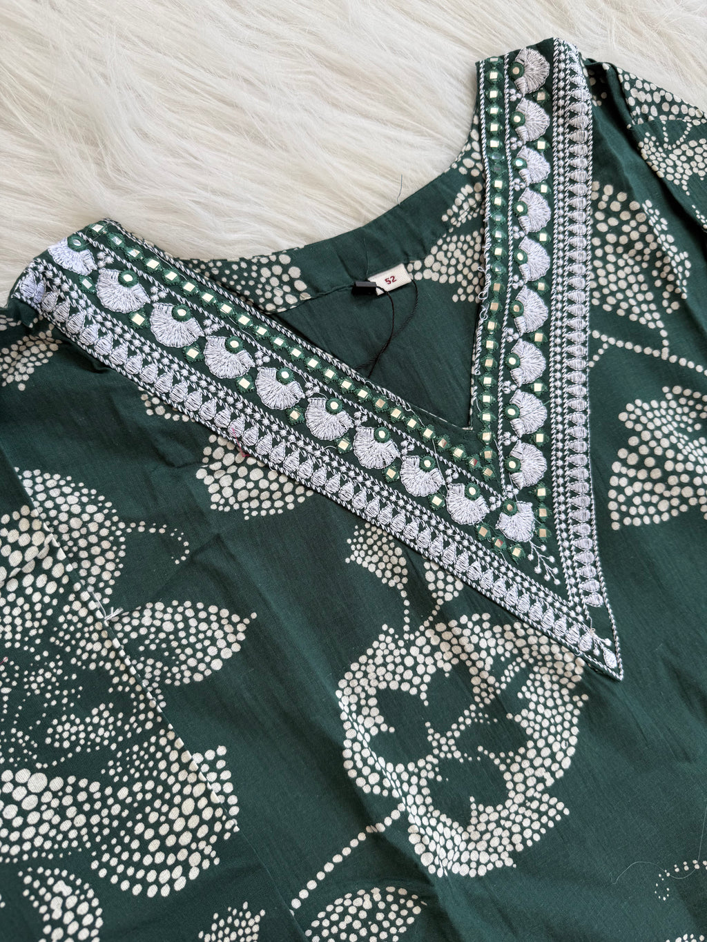 MOSS BLOOM KURTI SET-1224