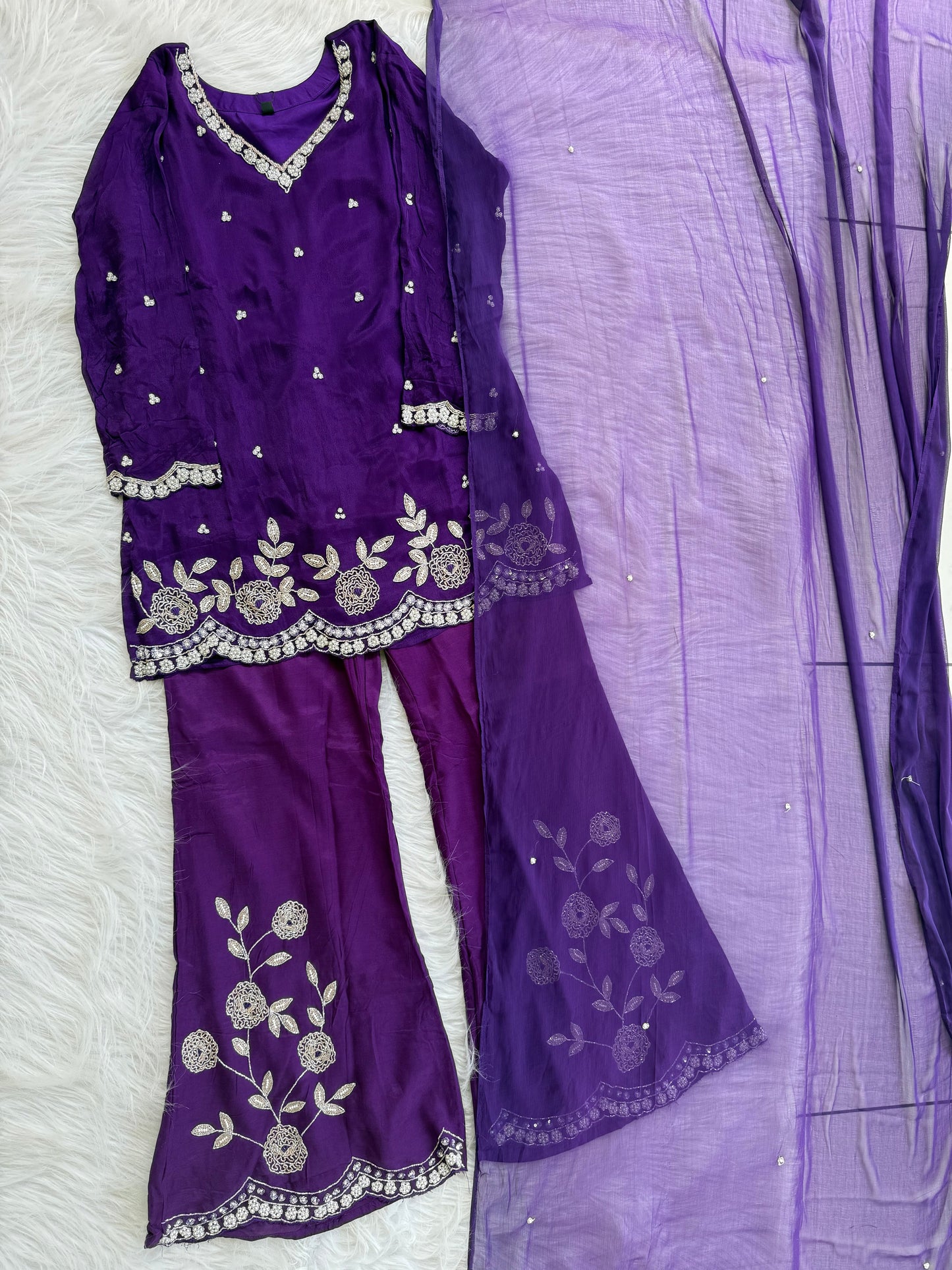 AMETRINE GRACE SHARARA SUIT-1447