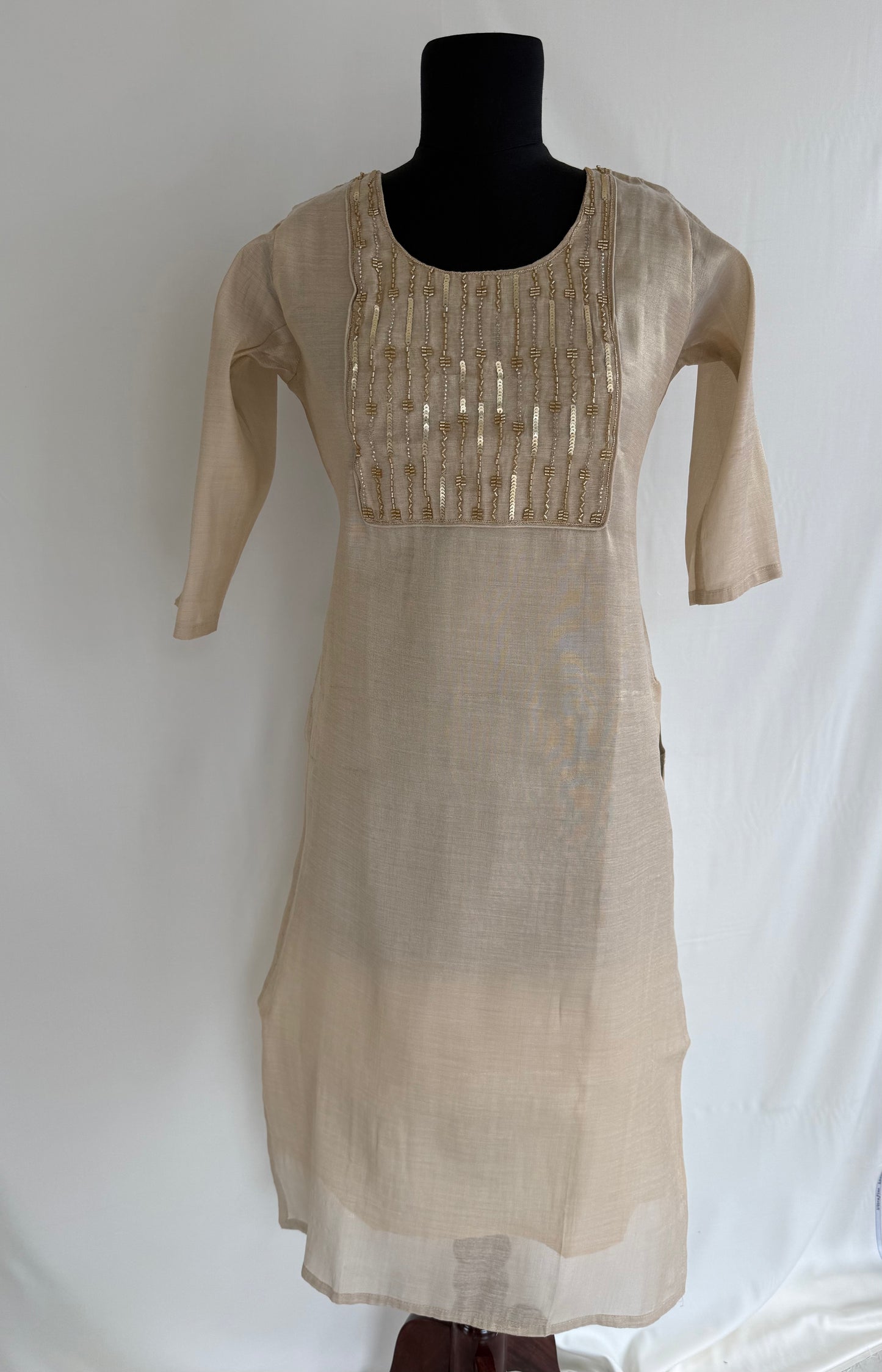 KASAVU BEADS KURTI-6133
