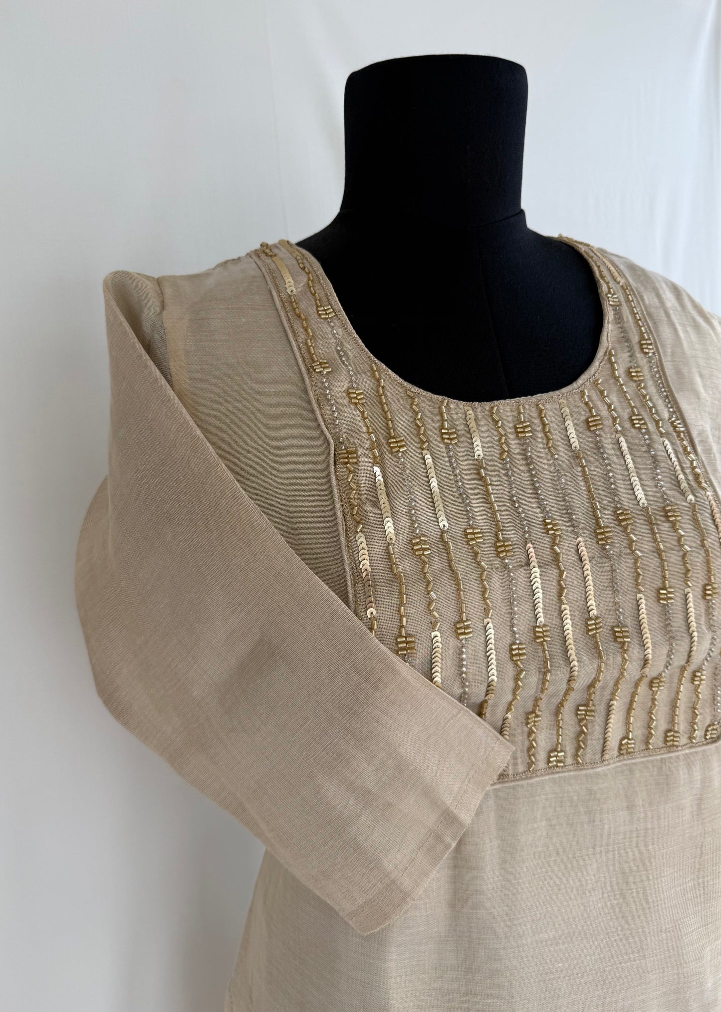 KASAVU BEADS KURTI-6133