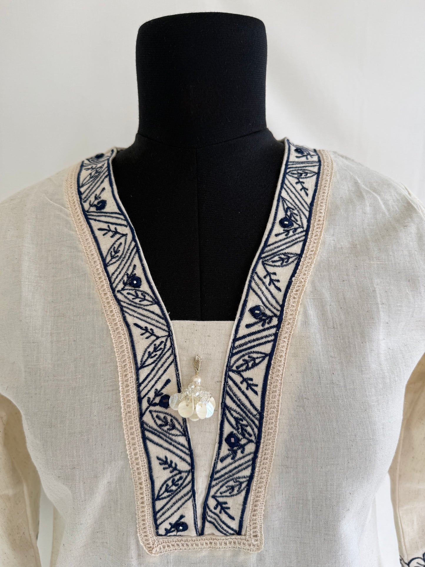 KHADI BLOOM KURTI-6151