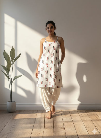 WARLI WHISPERS CO-ORD SET - 0017