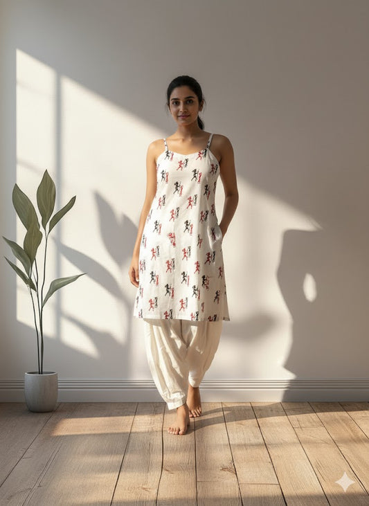 WARLI WHISPERS CO-ORD SET - 0017