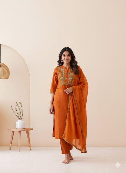 SUNSET KURTI SET-1291