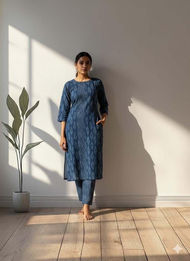 EXECUTIVE BLUE CO-ORD SET - 0037