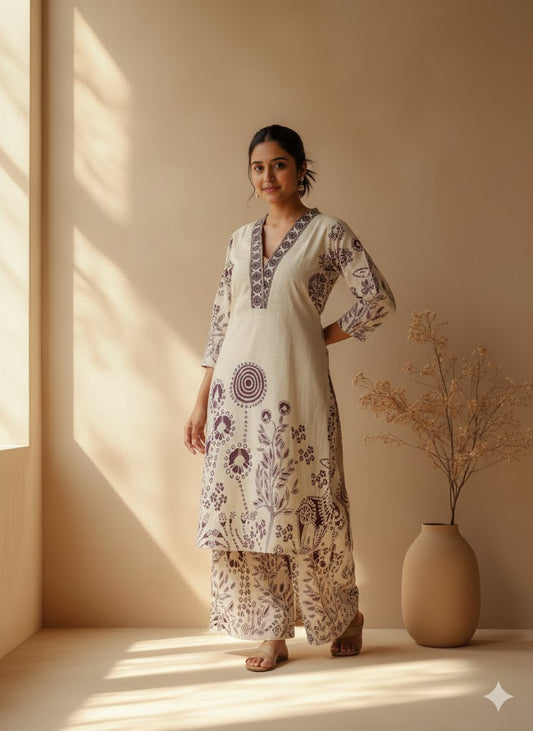 PETAL & PLUM COORD SET-0070