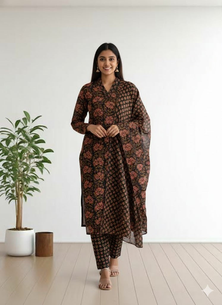 EARTH SONG KURTI SET-1015