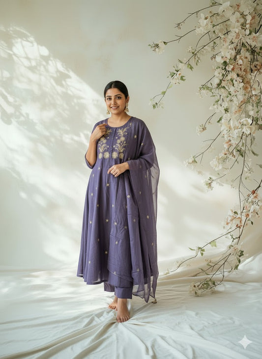 VIOLET GRACE ETHNIC SUIT-2028